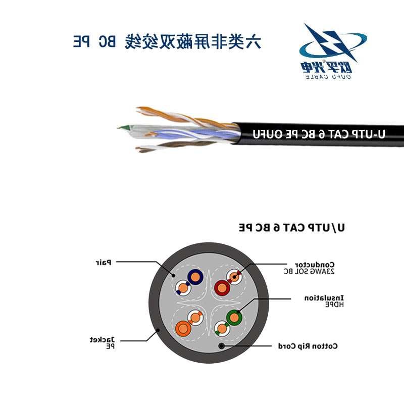 U/UTP6类4对非屏蔽室外电缆(23AWG)